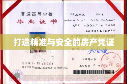 福海打造精准与安全的房产凭证